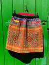 Ethno Minirock bunt | aufwendig Bestickt